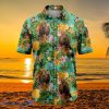 Tropical Pineapple Bloodhound Tropical Hawaiian Shirt Gift For Men And Women