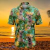 Tropical Pineapple Border Terrier Tropical Hawaiian Shirt Gift For Men And Women