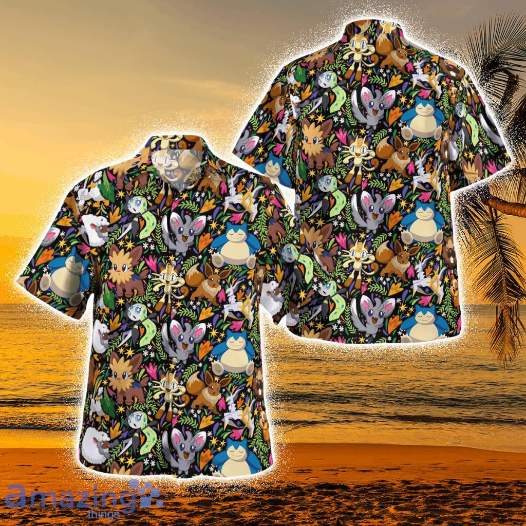 Tropical Pokemon Tropical Hawaiian Shirt image Tropical Pokemon Tropical Hawaiian Shirt Product Photo 1