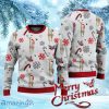 Trumpet Christmas Pattern Sweater Christmas Knitted Print Sweatshirt