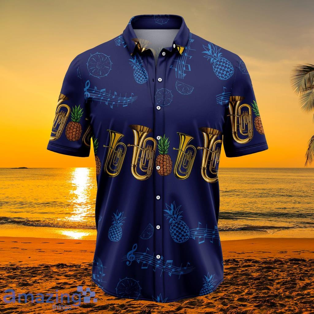 Tuba Musical Instrument Tropical Hawaiian Shirt Gift For Men And Women image Tuba Musical Instrument Tropical Hawaiian Shirt Gift For Men And Women Product Photo 1