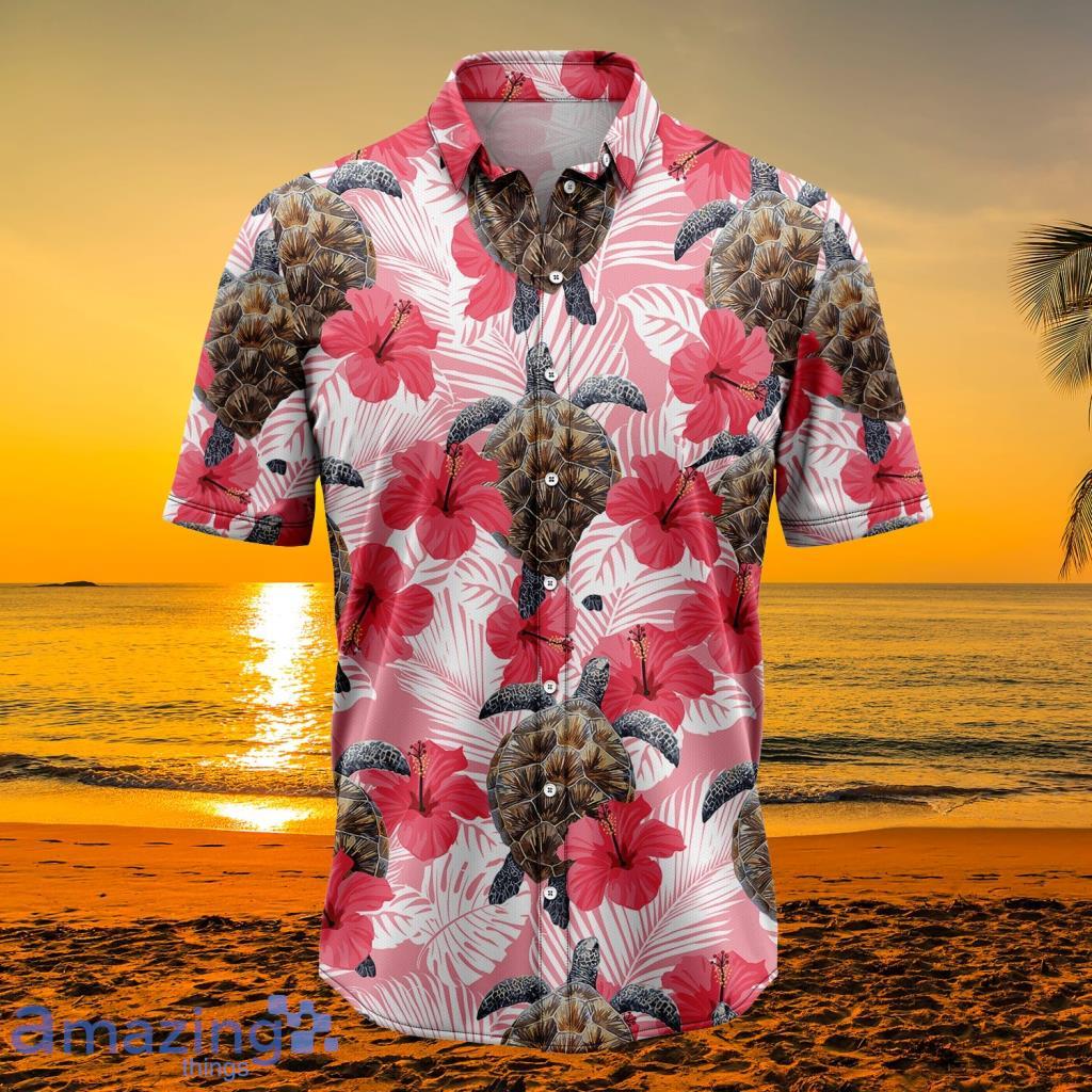 Dallas Cowboys Hawaiian Shirt Flower And Turtle Pattern Summer Beach Gift