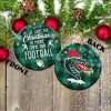 UAB Blazers Ceramic Ornament All We Want For Christmas Is More Time For Football Gift For Xmas