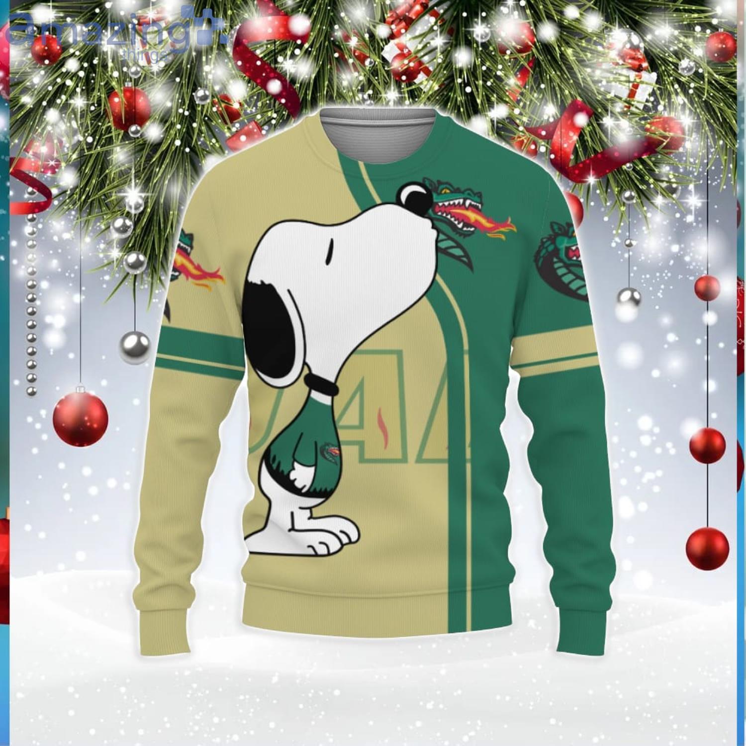 UAB Blazers Snoopy Kiss 3D Sweater Unisex Christmas Gift image UAB Blazers Snoopy Kiss 3D Sweater Unisex Christmas Gift Product Photo 1