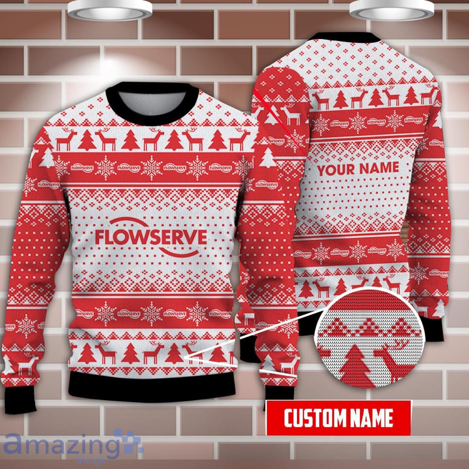 Ugly Sweater flowserve Christmas Sweater For Men And Women image Ugly Sweater flowserve Christmas Sweater For Men And Women Product Photo 1