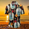 Ukulele Tiki Pattern Tropical Hawaiian Shirt Gift For Men And Women