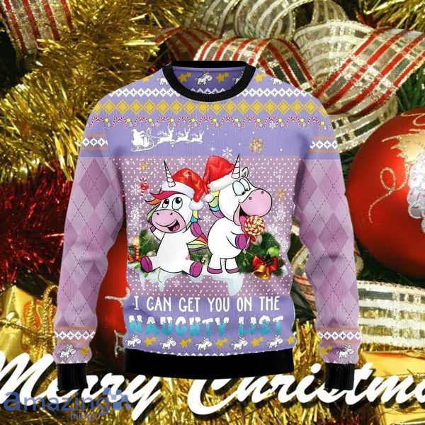 Men's santa unicorn ugly sale christmas sweater