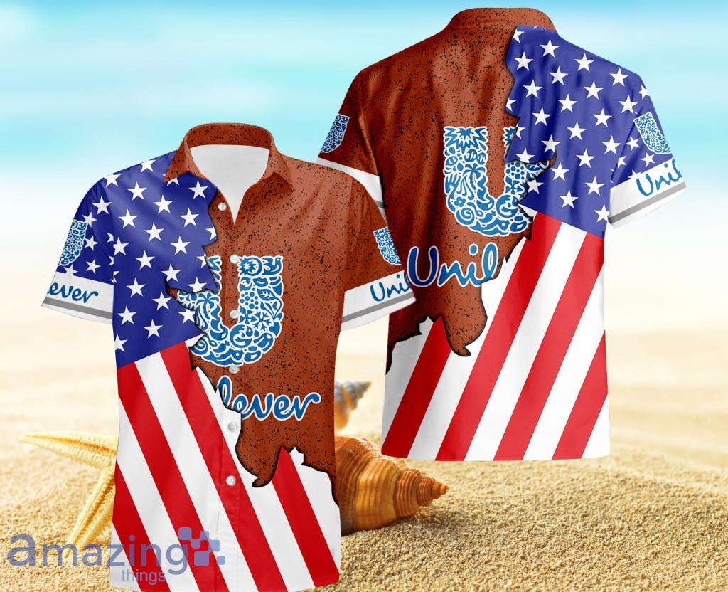 Unilever Flag Hawaiian Shirt For Men And Women image Unilever Flag Hawaiian Shirt For Men And Women Product Photo 1