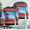 United Airlines Boeing 737-824 With Santa Over Seattle Christmas AOP Ugly Sweater Christmas Gift Ideas