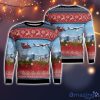 United Airlines Boeing 777-322ER With Santa over Denver Christmas AOP Ugly Sweater Holiday Sweater For Men And Women