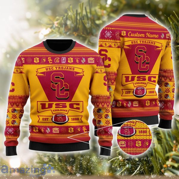 Kansas City Chiefs Sweater Football Team Logo Custom Name Personalized –