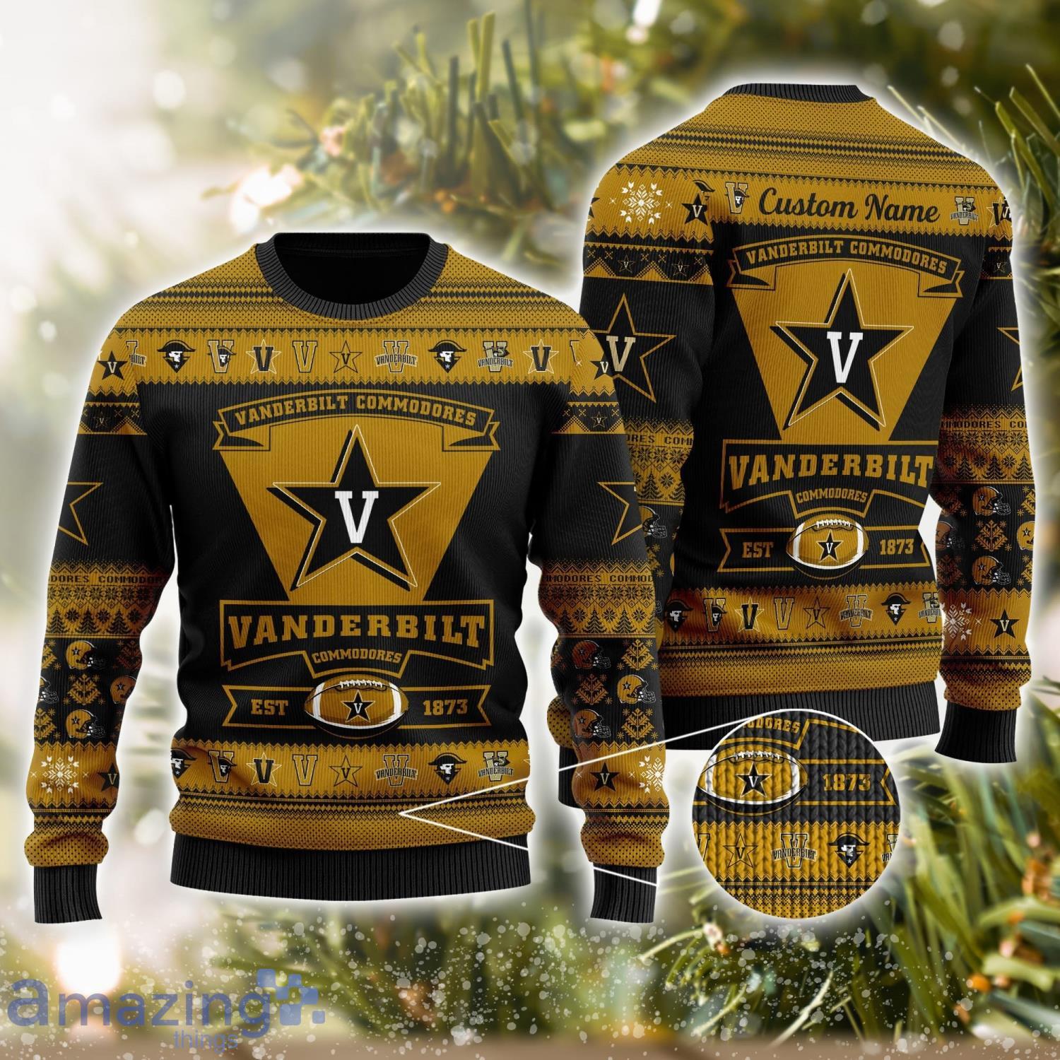 Vanderbilt Custom Jerseys, Vanderbilt Commodores Customized