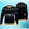 Vegas Golden Knights Christmas Caro Pattern Limited Edition Ugly Sweater
