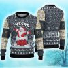Vegas Golden Knights Christmas Santa Claus Pattern Limited Edition Ugly Sweater