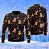 Very Cute Xmas Corgi Dog Pattern Christmas Unisex Ugly Sweater
