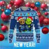 Villanova Wildcats Baby Groot And Grinch Best Friends 3D Ugly Christmas Sweater Unisex Christmas Gift