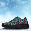 Vintage Flowers Chunky Sneakers Shoes Gift For Men And Women