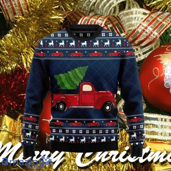 Red hot sale truck sweater