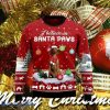 Vizsla I Believe In Santa Paws Ugly Christmas Sweater Impressive Gift For Men And Women