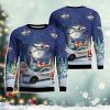 Volusia County Sheriff Bell 407 & Ford Police Interceptor Christmas AOP Ugly Sweater Christmas Gift Ideas