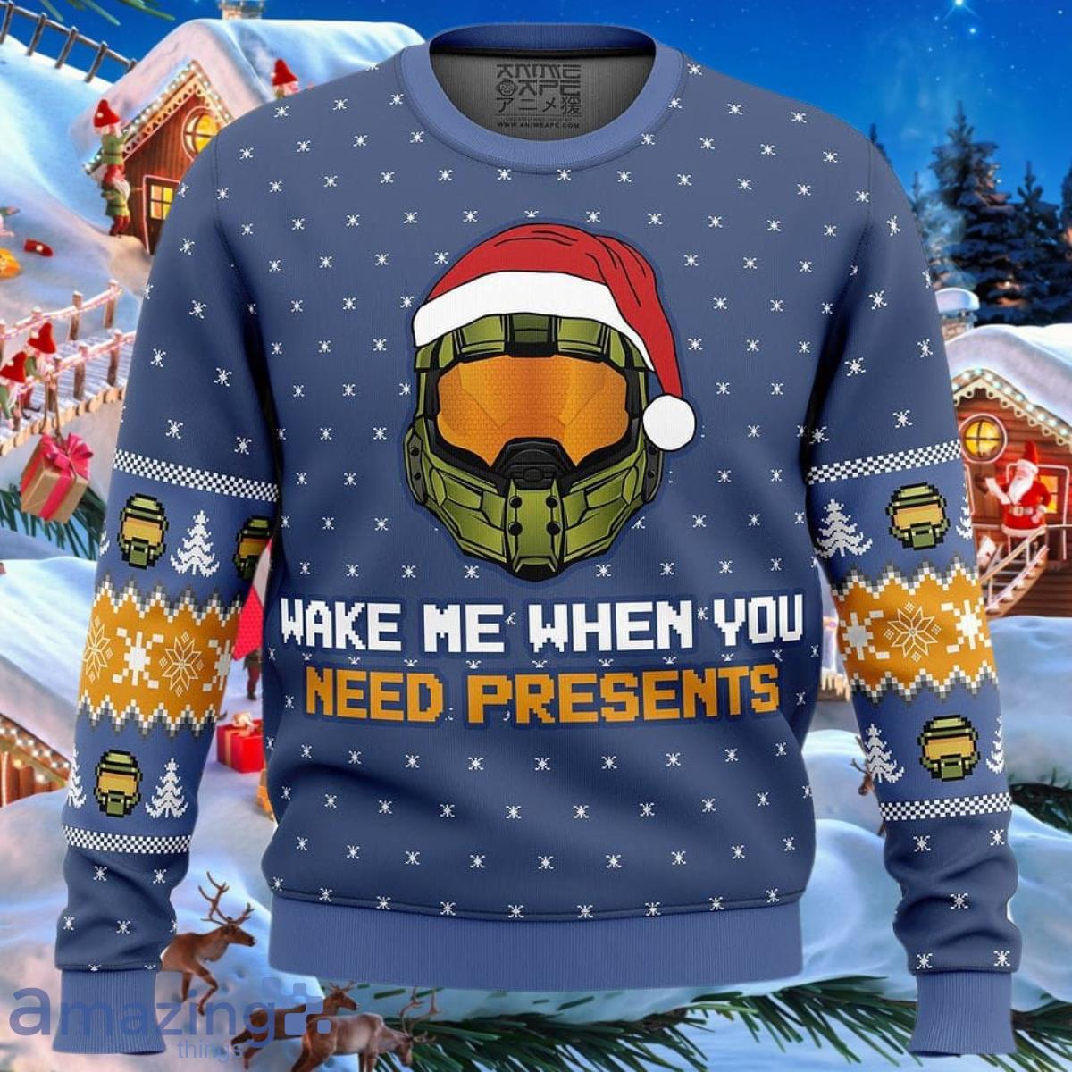 Halo ugly cheap christmas sweater