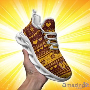 Washington Commanders Christmas Patterns Max Soul Shoes image Washington Commanders Christmas Patterns Max Soul Shoes Product Photo 2