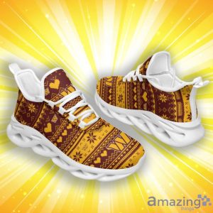 Washington Commanders Christmas Patterns Max Soul Shoes image Washington Commanders Christmas Patterns Max Soul Shoes Product Photo 3