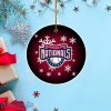 Washington Nationals Christmas Circle Ornament