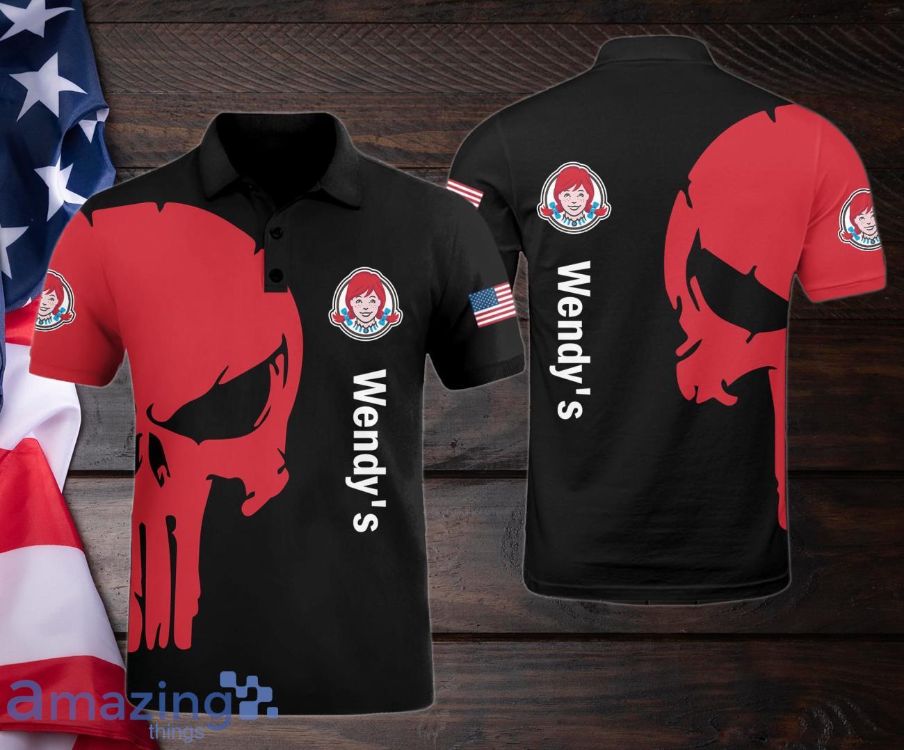 Wendy's Polo Shirt For Men Women image Wendy's Polo Shirt For Men Women