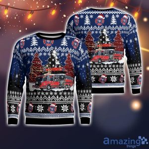Wentzville Fire Department, Missouri Christmas AOP Ugly Sweater Holiday Sweater For Men And Women Product Photo 1