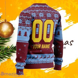 West Ham Grinch Ugly Christmas Sweater Custom Number & Name Product Photo 3