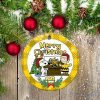 Wichita State Shockers Ceramic Ornament Snoopy Christmas Special Gift