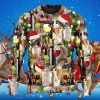 Wine For A Night Ugly Christmas Sweater Best Gift For Men And Women