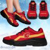 With Line Calgary Flames Edition Hot Chunky Sneakers Gift For Men And Women Gift For Men And Women