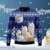 Wolf Howling Moon Ugly Christmas Sweater Style Gift For Men And Women