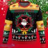 Worship Santa Ugly Christmas Sweater Impressive Gift For Men And Women