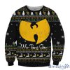 Wu-Tang Clan 3D Ugly Christmas Sweater Christmas Gift