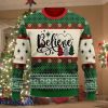 Xmas Believe Ugly Christmas Sweater Impressive Gift For Men And Women