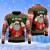 Yo Ho Ho Santa Sunglasses Funny Christmas Unisex Ugly Sweater