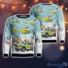 Yorkshire Air Ambulance Car & Eurocopter EC 145T2 Christmas AOP Ugly Sweater Holiday Sweater For Men And Women