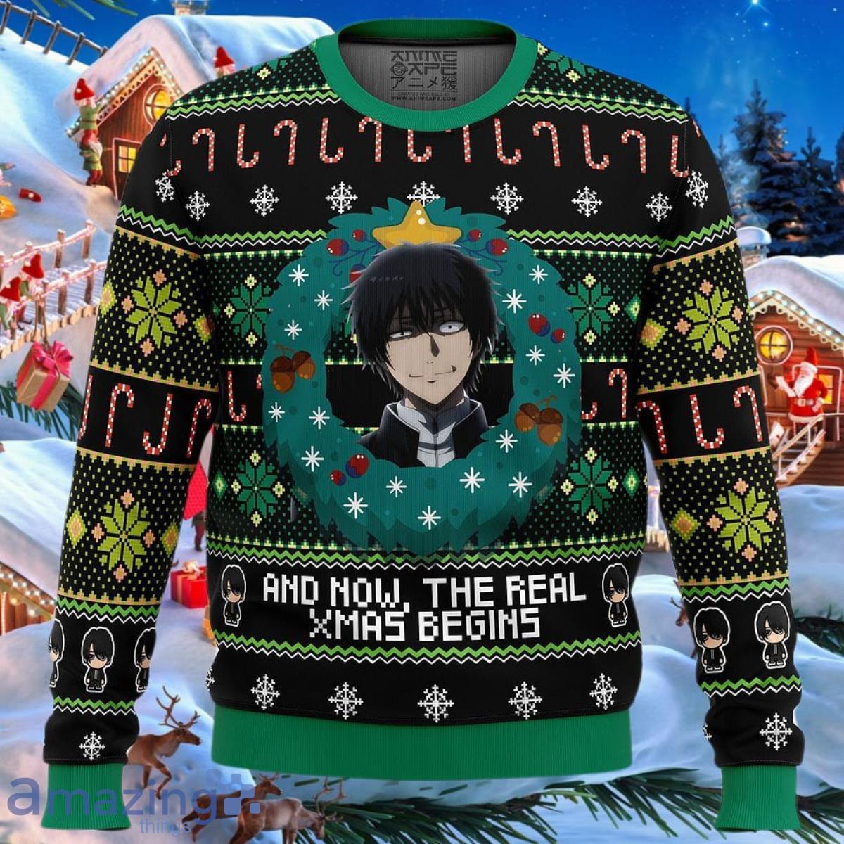 Yuuichi Katagiri Tomodachi Game Ugly Christmas Sweater Best Gift For Men And Women Product Photo 1