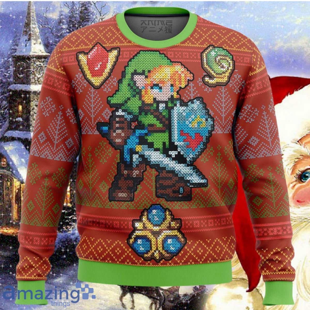 Zelda Link Gems Ugly Christmas Sweater Impressive Gift For Men And Women Product Photo 1