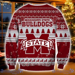 NCAA Mississippi State Bulldogs Grinch Ugly Christmas Sweater Christmas Gift For Sport Fans Product Photo 2