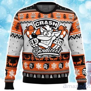 1996 Bandicoot Crash Bandicoot Ugly Christmas Sweater Xmas Gift For Men Women Product Photo 1