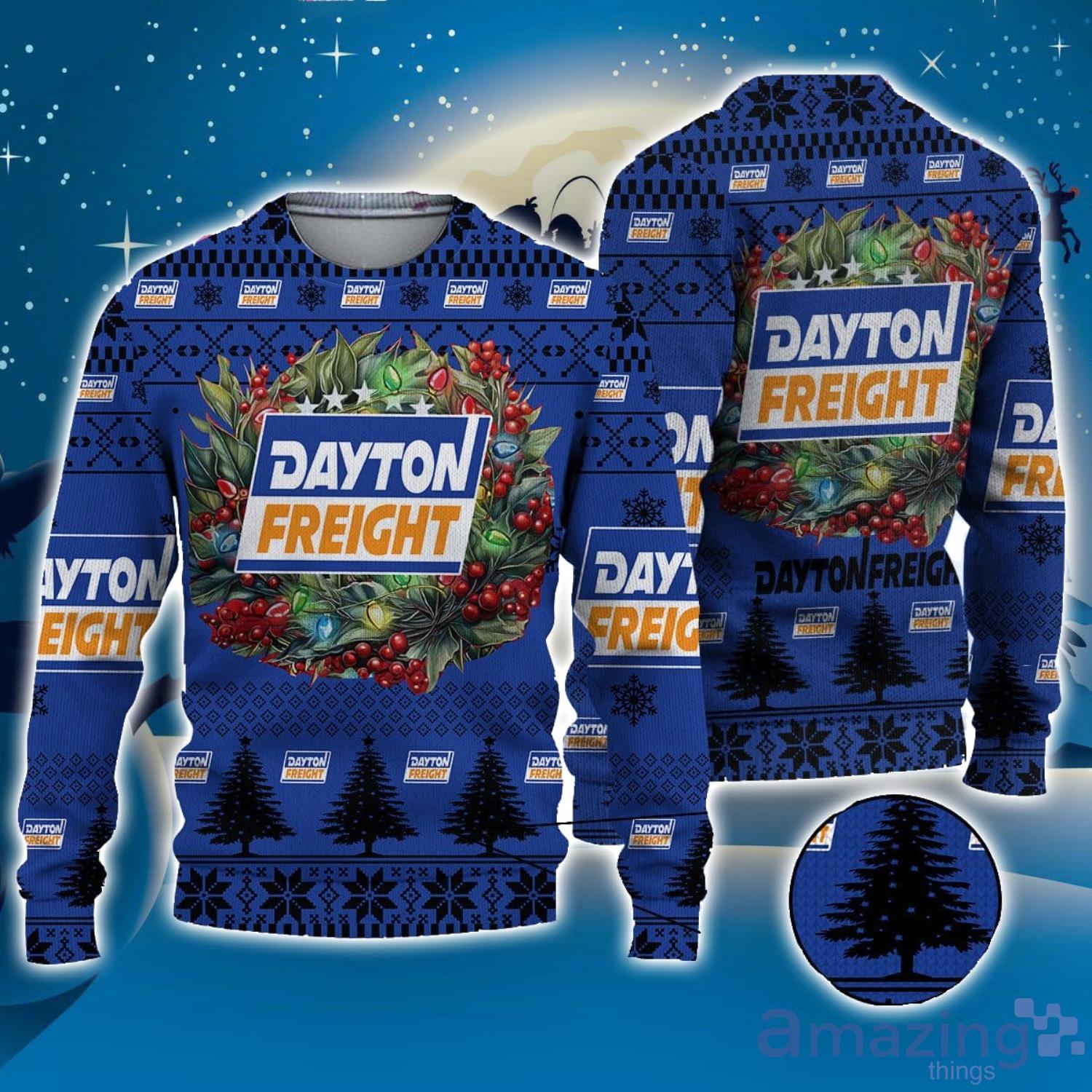 3D Sweater Dayton Freight Lines All Over Printed Ugly Christmas Sweater Christmas Gift Ideas image 3D Sweater Dayton Freight Lines All Over Printed Ugly Christmas Sweater Christmas Gift Ideas Product Photo 1