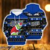 Custom Name St. Louis Blues Grinchmas Ugly Christmas 3D Hoodie Christmas Gift For Men And Women