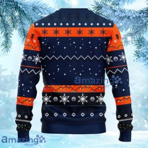 NHL Edmonton Oilers Dabbing Santa Claus Christmas Ugly Sweater Gift For Fans Christmas Product Photo 3