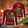 Personalized Name NCAA Stanford Cardinal Football Fans Sweater Grinch Ugly Sweater Christmas Christmas Gift Ideas
