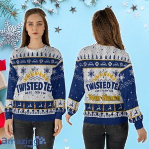 Custom Name Twisted Tea Christmas Sweater Product Photo 2
