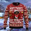 Dachshund Attitude Ugly Christmas Sweaters Style Gift For Men And Women